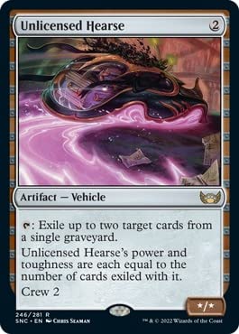 Magic: the Gathering - Unlicensed Hearse (246) - Streets of New Capenna