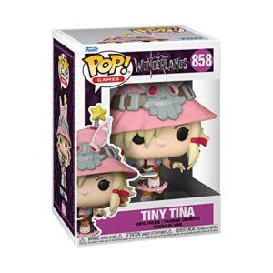 POP Tiny Tina's Wonderlands - Tiny Tina Vinyl Figure (Bundled with Compatible Box Protector Case), Multicolor, 3.75 inches