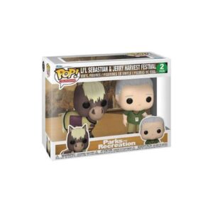 Funko POP! TV: Parks & Recreation - 2 Pack Jerry & Lil Sebastian - Parks and Recreation - Collectable Vinyl Figure - Gift Idea - Official Merchandise - Toys for Kids & Adults - TV Fans