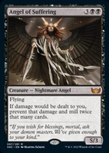 magic: the gathering - angel of suffering (067) - streets of new capenna