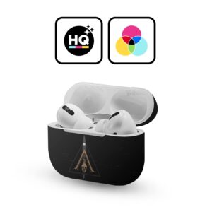 Head Case Designs Officially Licensed Assassin's Creed Crest & Broken Spear Odyssey Artwork Vinyl Sticker Skin Decal Cover Compatible with Apple AirPods Pro