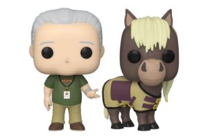 funko pop! tv: parks & recreation - 2 pack jerry & lil sebastian - parks and recreation - collectable vinyl figure - gift idea - official merchandise - toys for kids & adults - tv fans