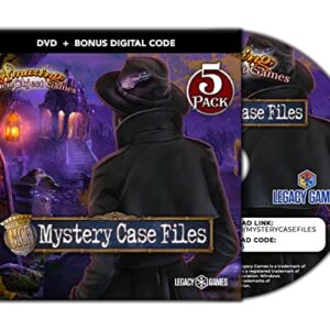 Legacy Games Amazing Hidden Object Games for PC: Mystery Case Files (5 Game Pack) - PC DVD with Digital Download Codes