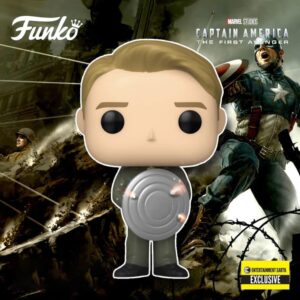 Captain America with Prototype Shield Pop! Vinyl - EE Exclusive Bundle with EcoTek Pop Protector