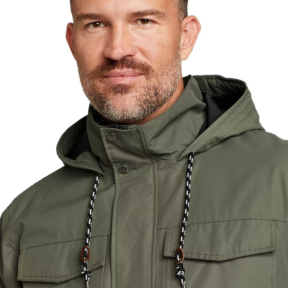 Eddie Bauer Men's Everson Parka, Capers, X-Large