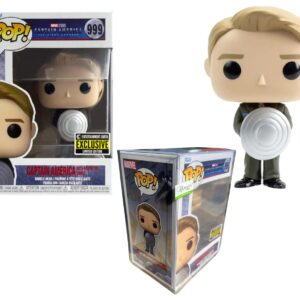 Captain America with Prototype Shield Pop! Vinyl - EE Exclusive Bundle with EcoTek Pop Protector