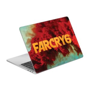 head case designs officially licensed far cry 6 graphics logo vinyl sticker skin decal cover compatible with macbook pro 13.3" a1708