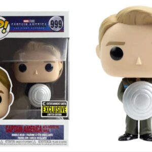 Captain America with Prototype Shield Pop! Vinyl - EE Exclusive Bundle with EcoTek Pop Protector