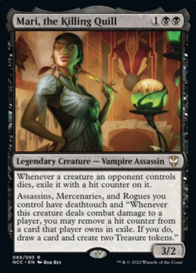 Magic: the Gathering - Mari, The Killing Quill (089) - New Capenna Commander