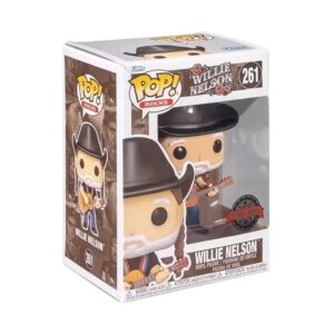 Funko Pop! Rocks: Willie Nelson with Cowboy Hat Vinyl Figure Walmart Exclusive