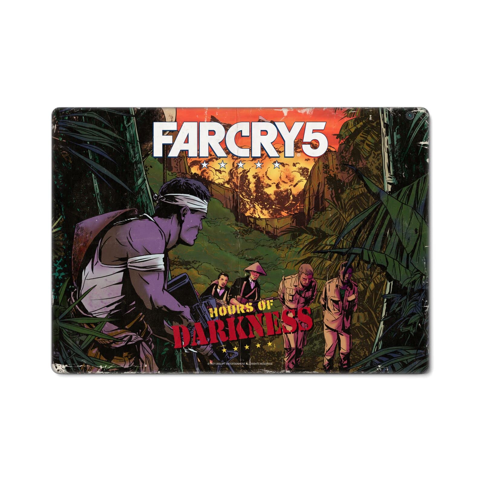 Head Case Designs Officially Licensed Far Cry Hours of Darkness Arte Clave Vinyl Sticker Skin Decal Cover Compatible with Microsoft Surface Pro 4/5/6