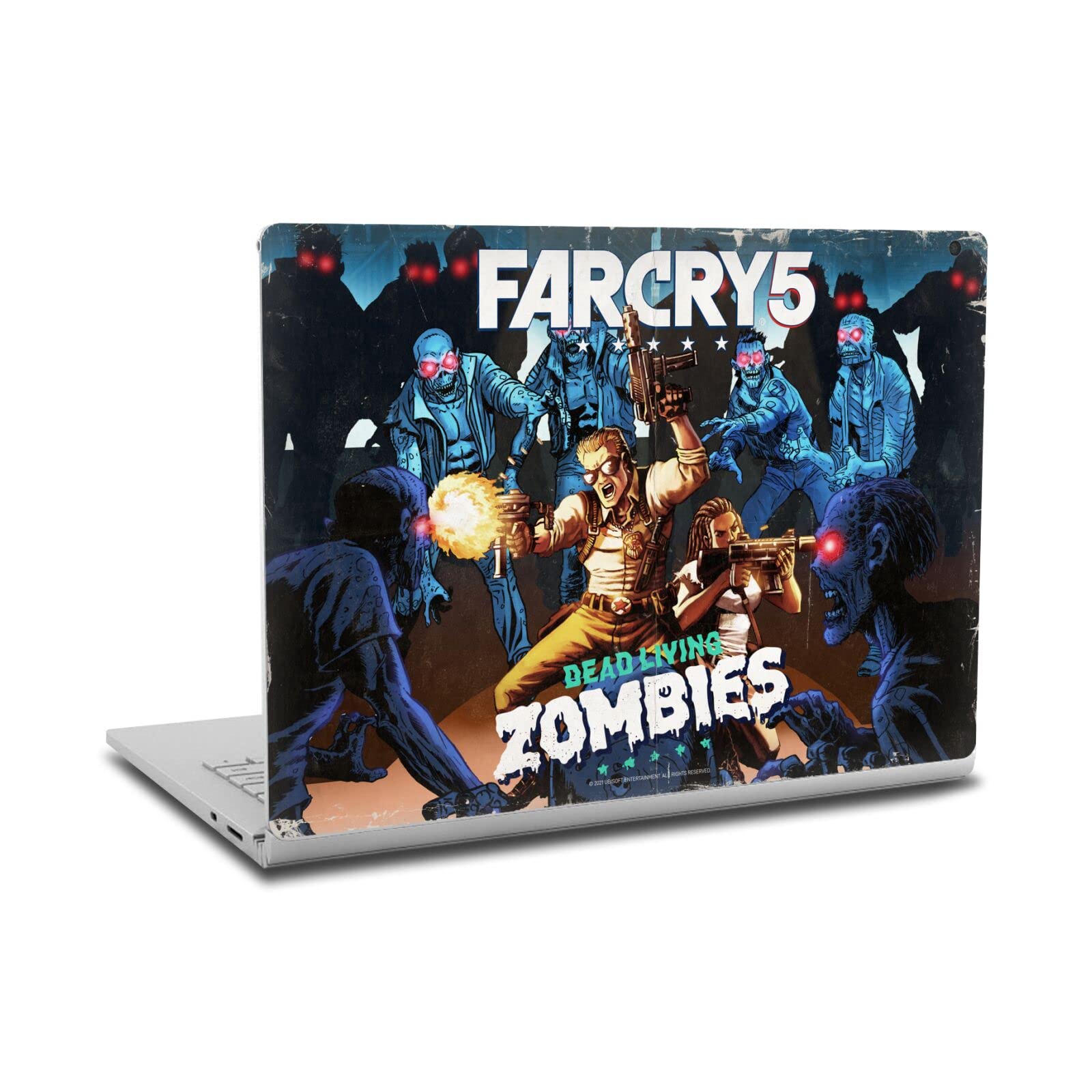 Head Case Designs Officially Licensed Far Cry Dead Living Zombies Arte Clave Vinyl Sticker Skin Decal Cover Compatible with Microsoft Surface Book 2