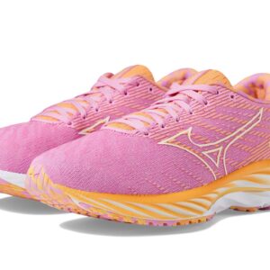 Mizuno x ROXY Women's Wave Rider 26 | Neutral Running Shoe | ROXY - Cyclamen/White | US 8.5