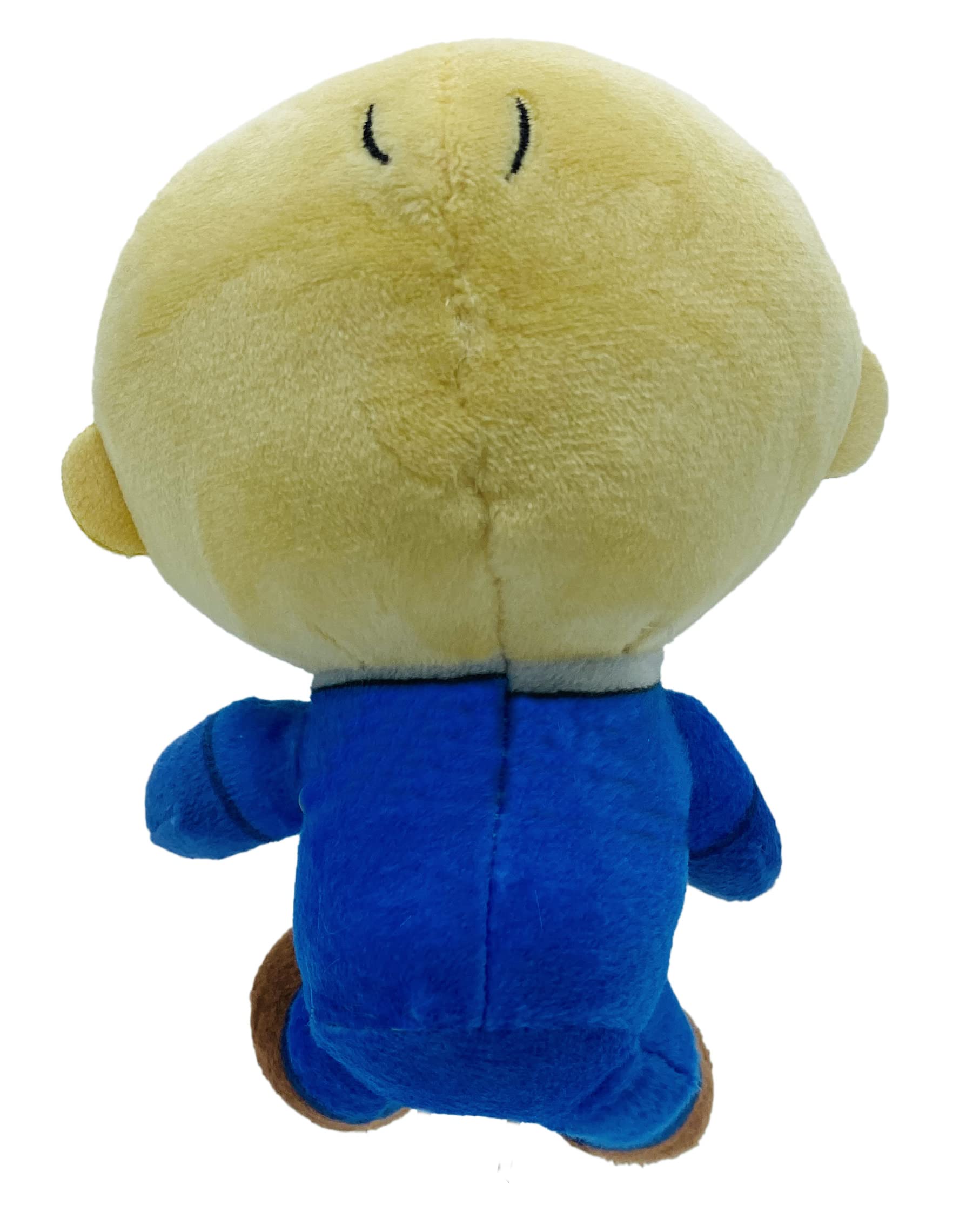 JINX Official Peanuts Collectible Plush Charlie Brown, Excellent Plushie Toy for Toddlers & Preschool, Super Cute Blue Astronaut Snoopy Team