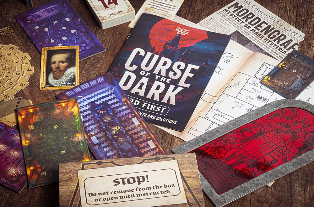 Professor PUZZLE Curse of The Dark Escape Room Game - Investigate The Mystery of a Doomed Village!