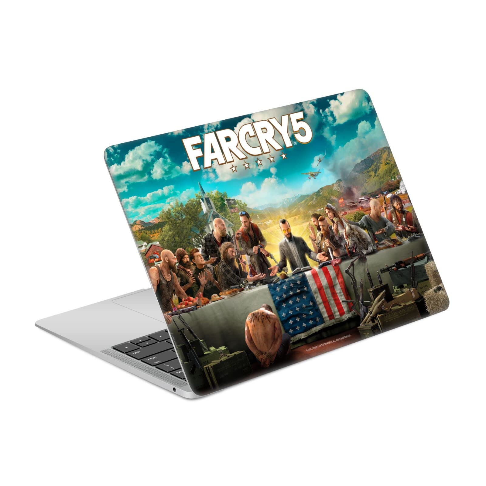 Head Case Designs Officially Licensed Far Cry Sinner Arte Clave Vinyl Sticker Skin Decal Cover Compatible with MacBook Air 13.3" A1932/A2179