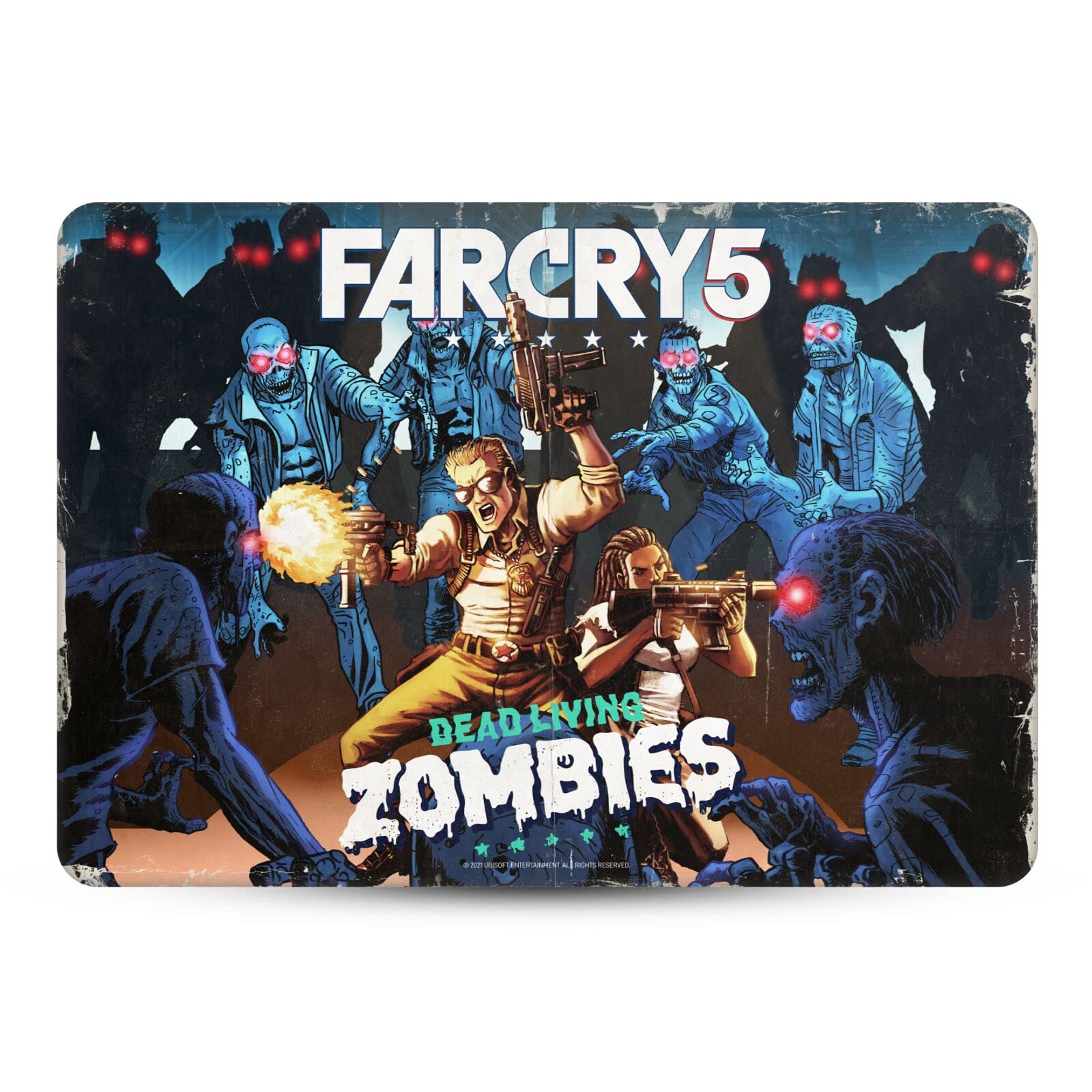 Head Case Designs Officially Licensed Far Cry Dead Living Zombies Arte Clave Matte Vinyl Sticker Skin Decal Cover Compatible with MacBook Pro 15.4" A1707/A1990