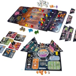 Rio Grande Games Space Station Phoenix - RIO Grande Games - Strategy Board Game, Ages 14+, 2-4 Players, 90-120 Min