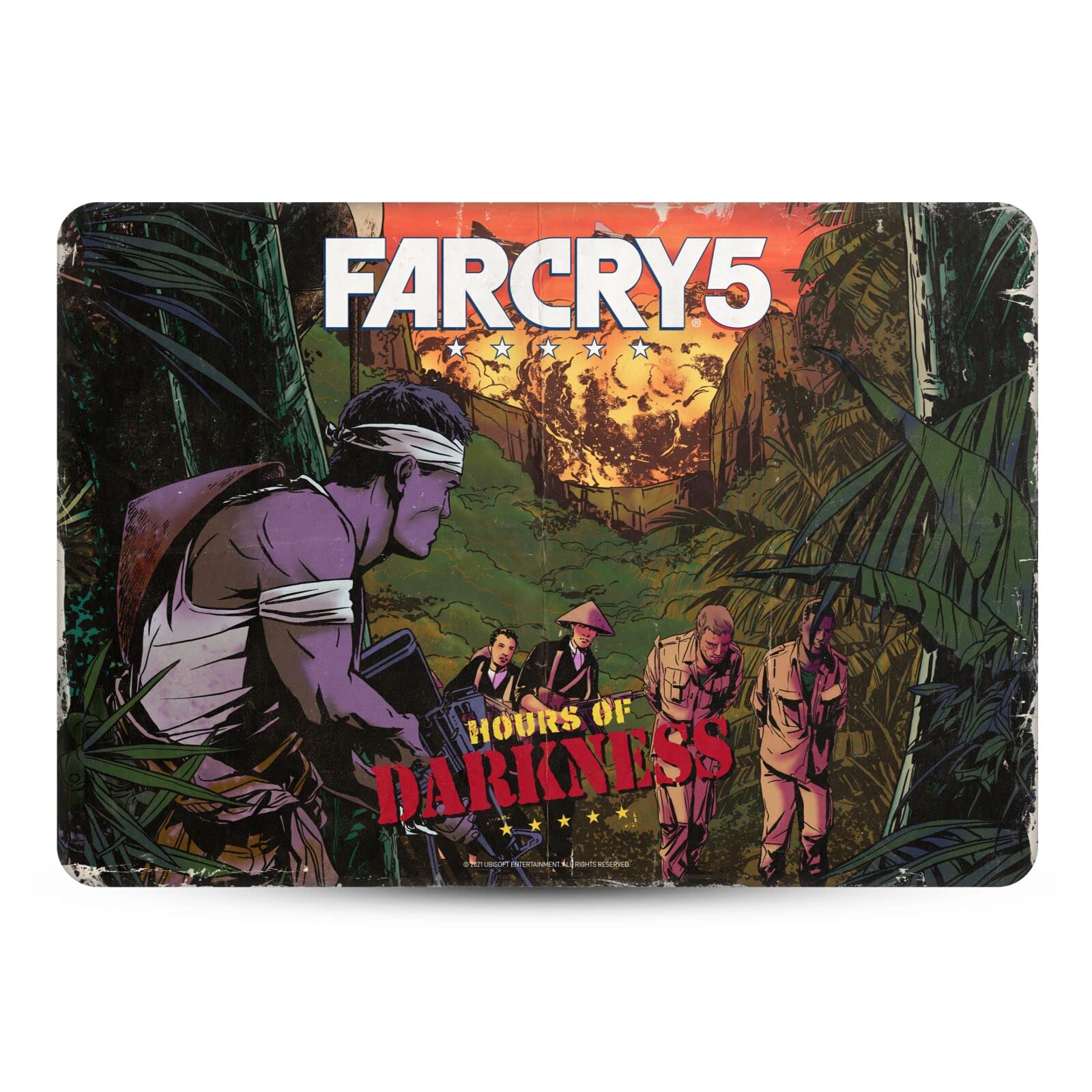 Head Case Designs Officially Licensed Far Cry Hours of Darkness Arte Clave Matte Vinyl Sticker Skin Decal Cover Compatible with MacBook Pro 15.4" A1707/A1990