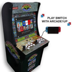 DC Fighting Stick for Arcade1Up Cabinet, Play SEGA Dreamcast Console on The Cabinet, Joysticks Specially Designed for Arcade1Up