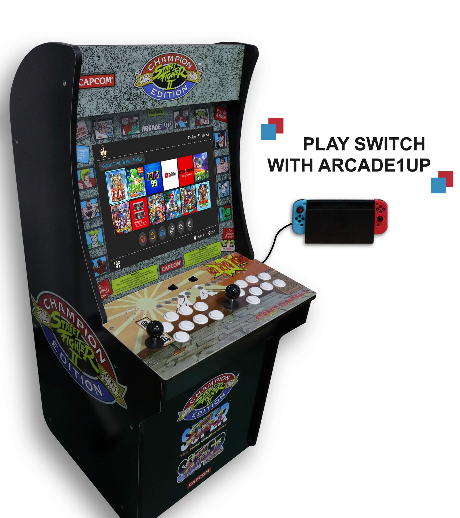 DC Fighting Stick for Arcade1Up Cabinet, Play SEGA Dreamcast Console on The Cabinet, Joysticks Specially Designed for Arcade1Up