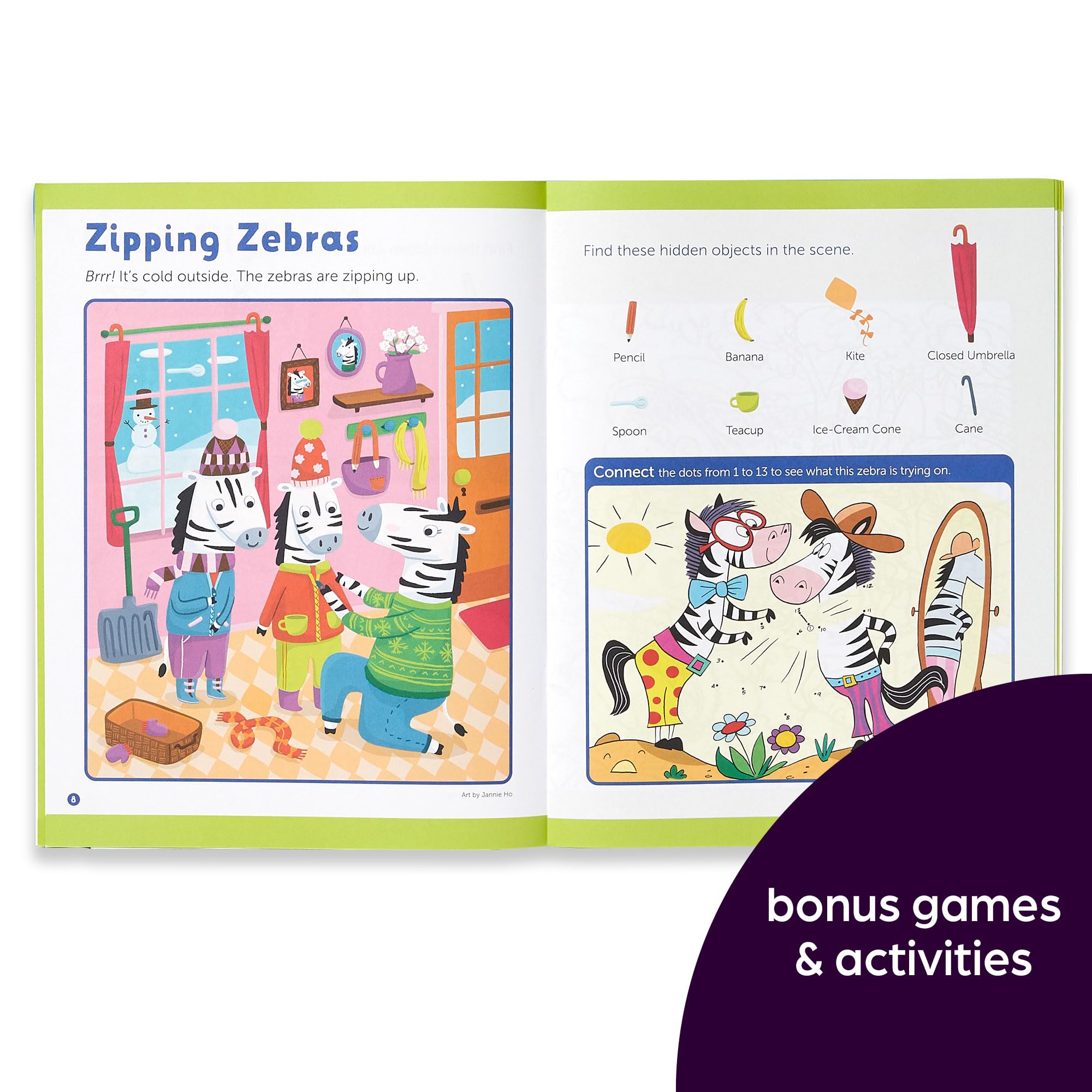 Highlights My First Hidden Pictures 2023 Activity Books for Kids Ages 3-6, 4-Book Set of Travel-Friendly Screen Free Seek and Find Fun with Stickers