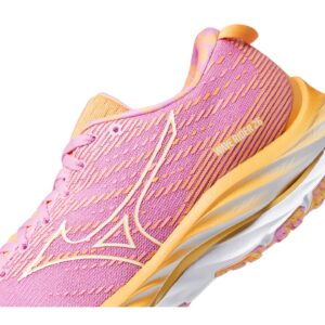 Mizuno x ROXY Women's Wave Rider 26 | Neutral Running Shoe | ROXY - Cyclamen/White | US 8.5