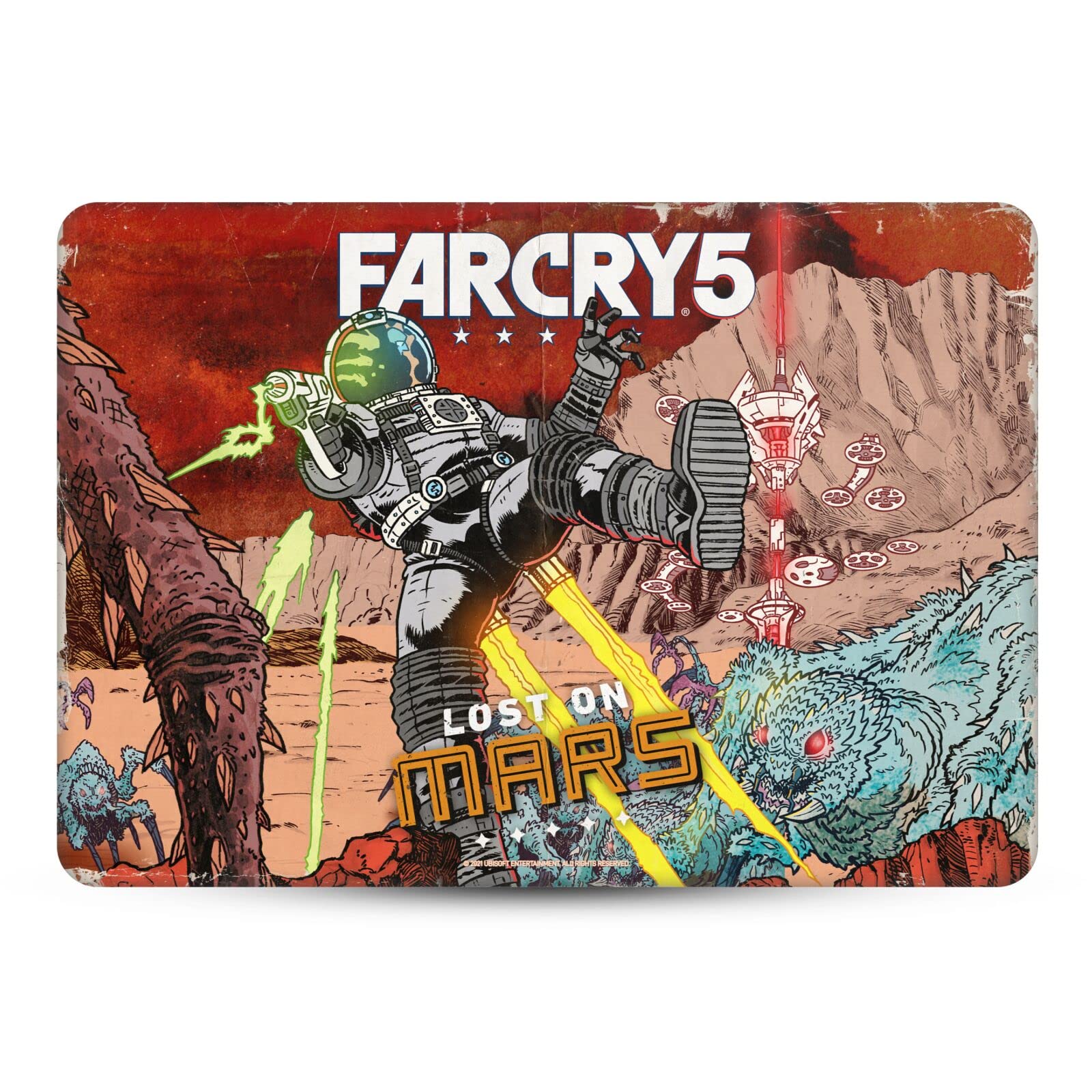 Head Case Designs Officially Licensed Far Cry Lost On Mars Arte Clave Vinyl Sticker Skin Decal Cover Compatible with MacBook Pro 15.4" A1707/A1990