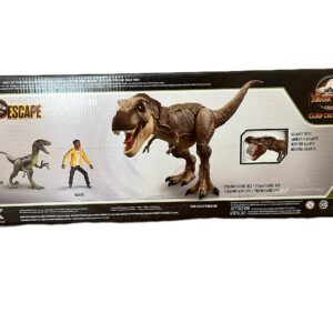 Jurassic World Dino Escape Action Figure Set - Movie-Themed, 3 Plastic Dinosaurs, Ages 4+