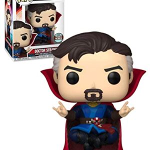 POP Marvel: Doctor Strange Multiverse of Madness - Doctor Strange Funko Vinyl Figure (Bundled with Compatible Box Protector Case), Multicolor, 3.75 inches