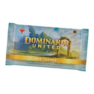 Magic: The Gathering Dominaria United Set Booster Box | 30 Packs + Box Topper Card (361 Magic Cards)