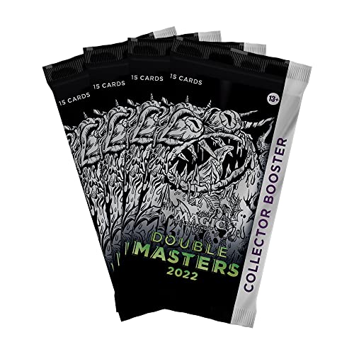 Magic: The Gathering Double Masters 2022 Collector Booster Box | 4 Count (Pack of 1) (Total 60 Magic Cards)