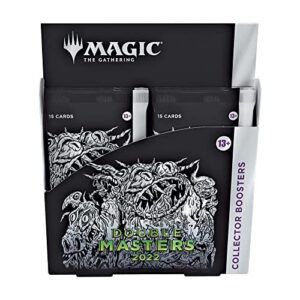 Magic: The Gathering Double Masters 2022 Collector Booster Box | 4 Count (Pack of 1) (Total 60 Magic Cards)