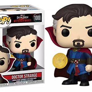 POP Marvel: Doctor Strange Multiverse of Madness - Doctor Strange Funko Vinyl Figure (Bundled with Compatible Box Protector Case), Multicolor, 3.75 inches