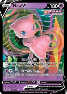 mew v - 113/264 - ultra rare - sword & shield - fusion strike