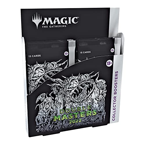 Magic: The Gathering Double Masters 2022 Collector Booster Box | 4 Count (Pack of 1) (Total 60 Magic Cards)