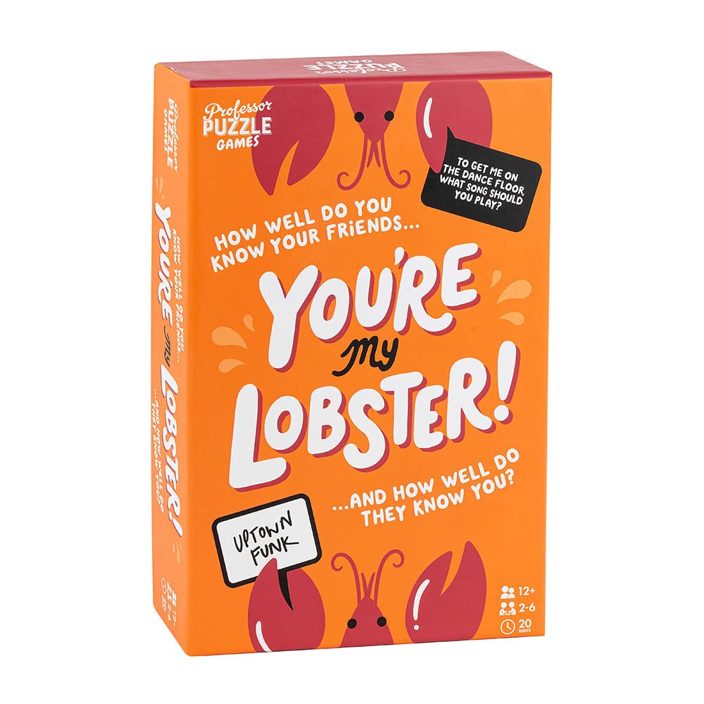 Professor PUZZLE You're My Lobster - How Well do You Know Your Friends...and How Well do They Know You?