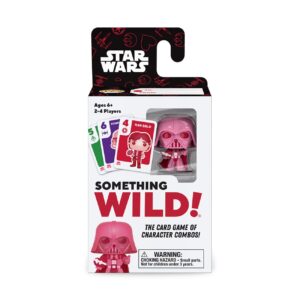 funko something wild! star wars with pink darth vader pocket pop! card game for 2-4 players ages 6 and up