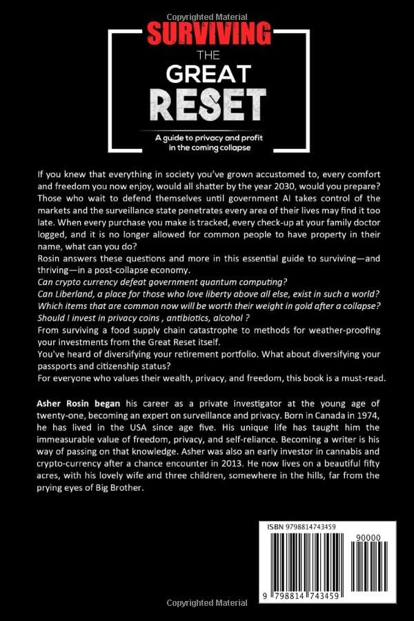 Surviving The Great Reset: A Guide To Privacy And Profit In The Coming Collapse