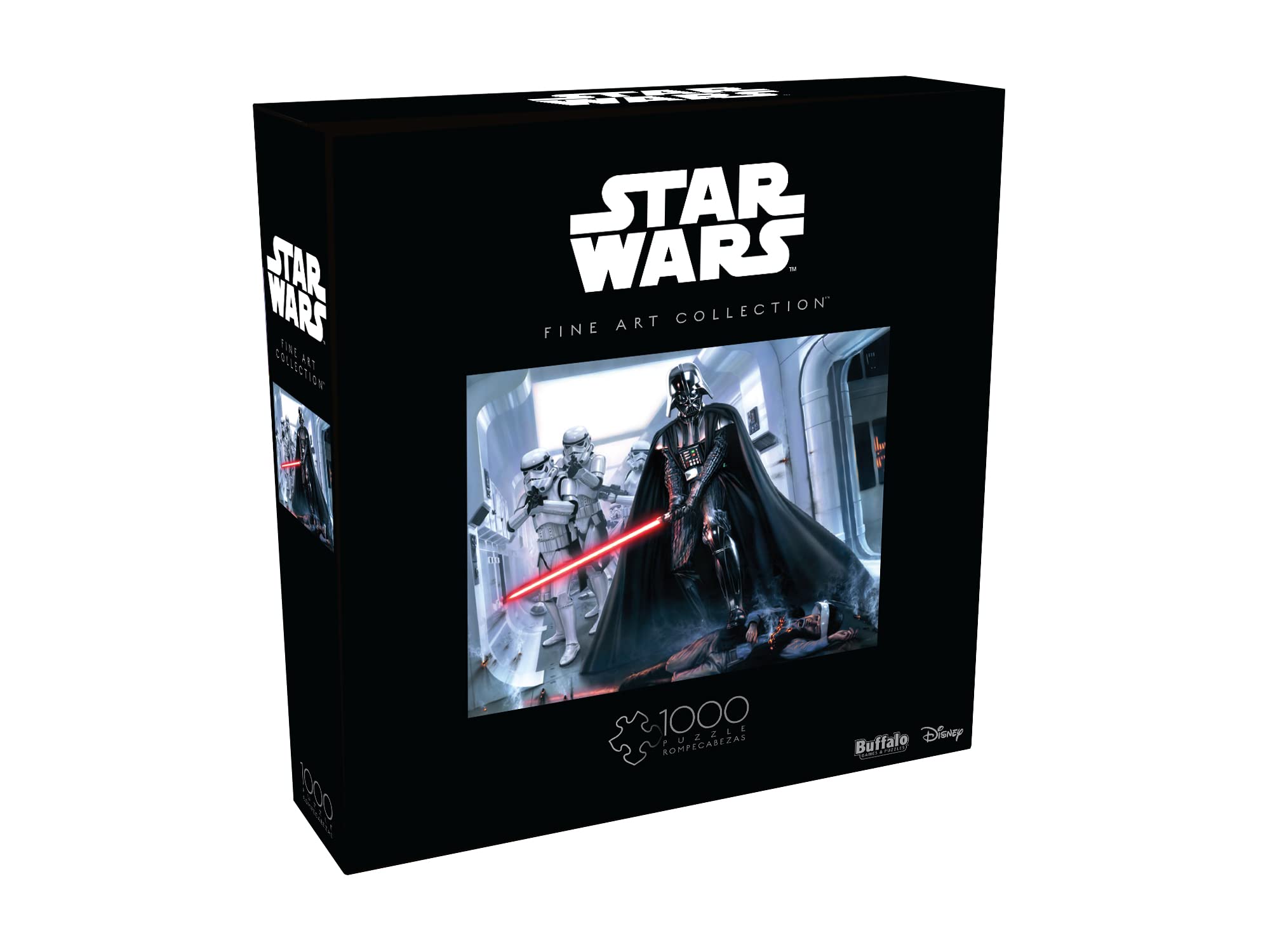 Buffalo Games - Star Wars - The Arrival of Lord Vader - 1000 Piece Jigsaw Puzzle for Adults Challenging Puzzle Perfect for Game Nights - Finished Puzzle Size is 26.75 x 19.75