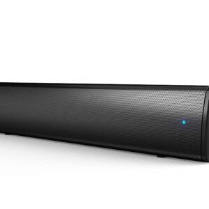 Creative Stage Air V2 2.0 Portable Bluetooth Sound Bar Speaker - 10 W RMS - Black