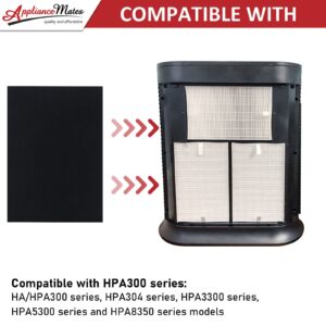 HRF-A300 Pre Filter A Replacement for Honeywell HPA300 Series HEPA Air Purifier, 6-Pack Pre-Cut Carbon Pre Filter