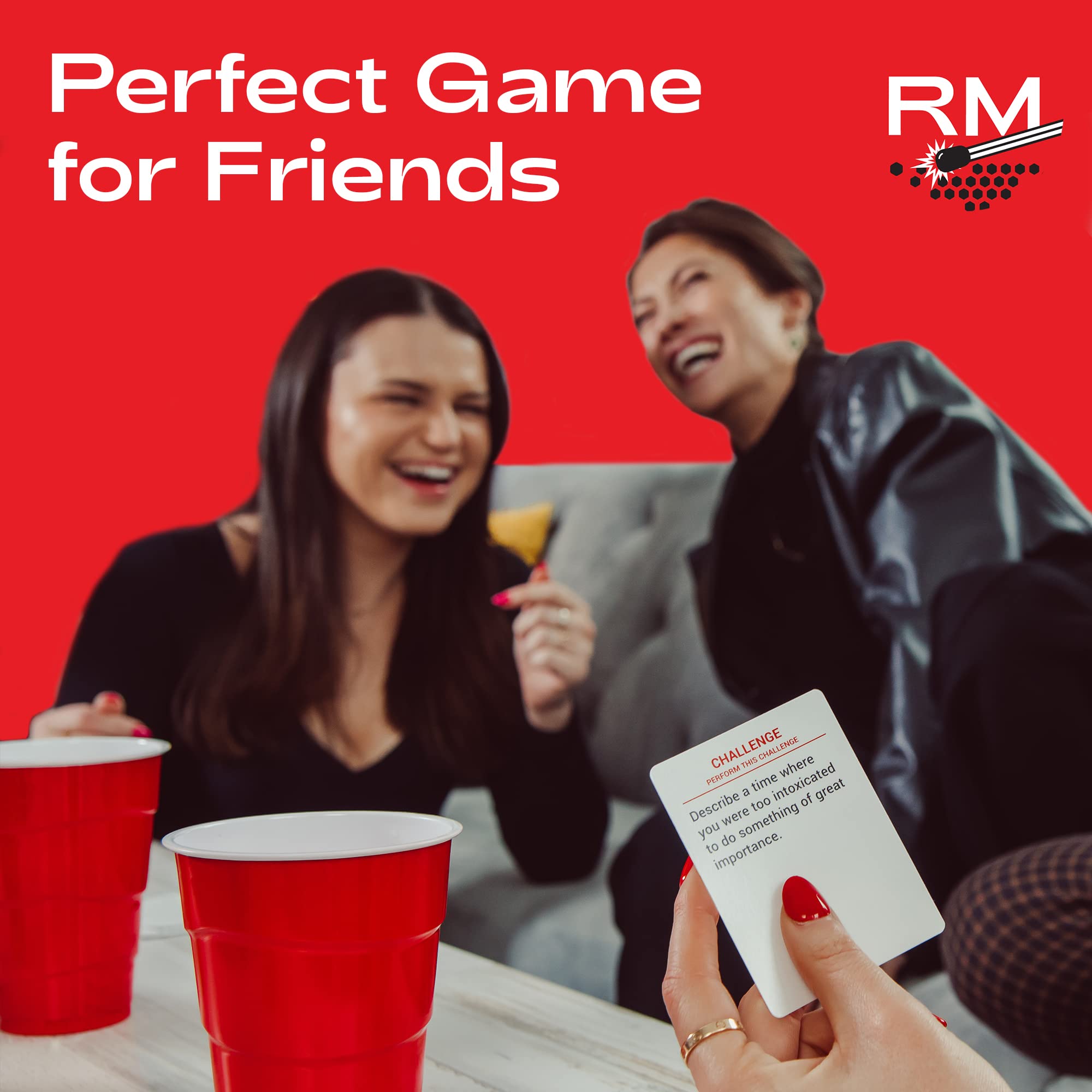 Roast Me Adult Card Game to Flame All Those Around You, Perfect for Party Games with 420 Life-Changing Roasts and 70 Hilarious Challenges