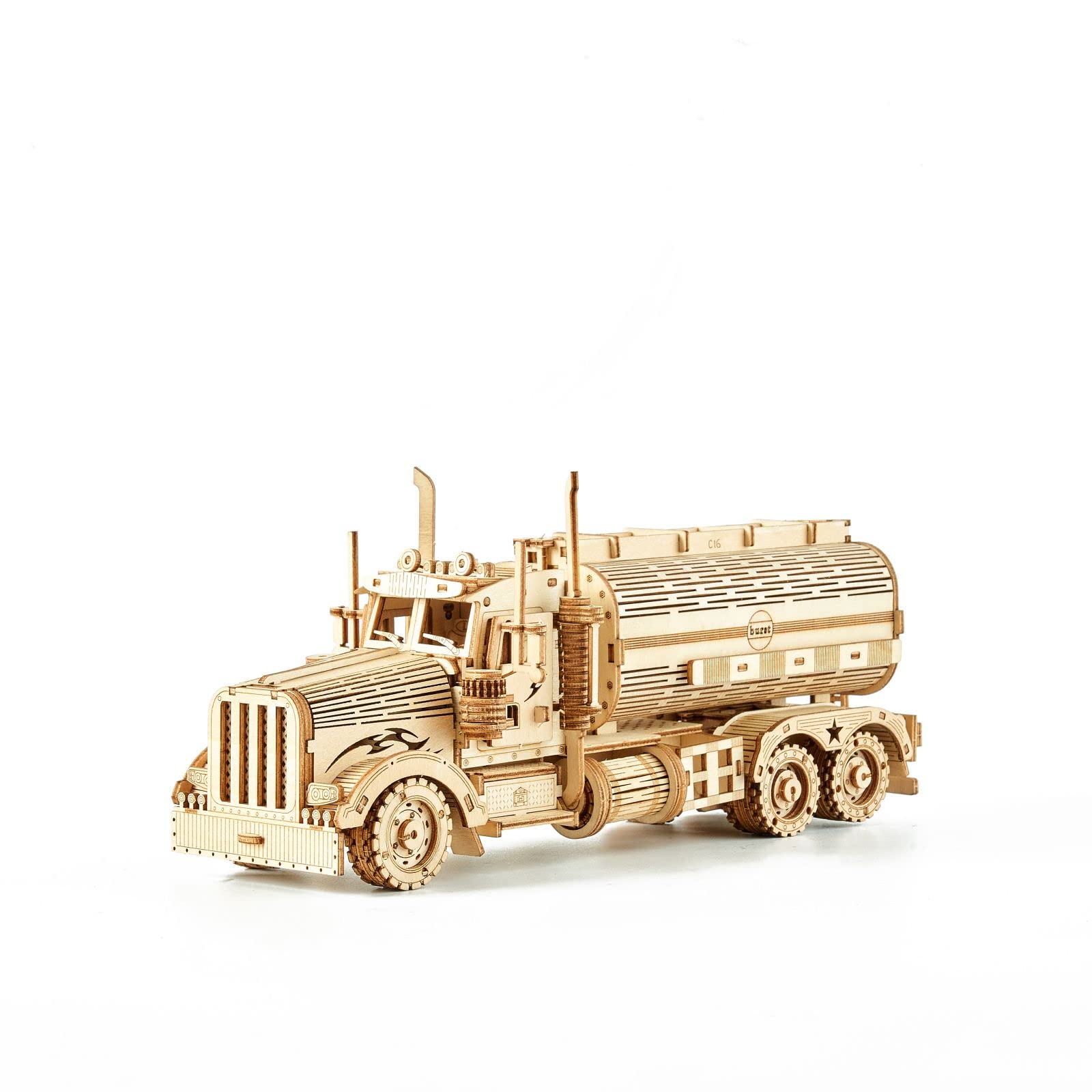 bennama 3D Wooden Puzzles Truck Model Kits, Brainteaser and Puzzle for Christmas/Birthday,Gifts for Adults and Teens to Build Combination