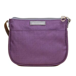 HAIKU Lark RFID Blocking Zippered Crossbody Travel Bag, BlackBerry