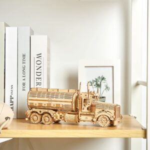 bennama 3D Wooden Puzzles Truck Model Kits, Brainteaser and Puzzle for Christmas/Birthday,Gifts for Adults and Teens to Build Combination