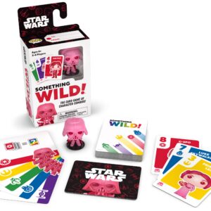 Funko Something Wild! Star Wars with Pink Darth Vader Pocket Pop! Card Game for 2-4 Players Ages 6 and Up