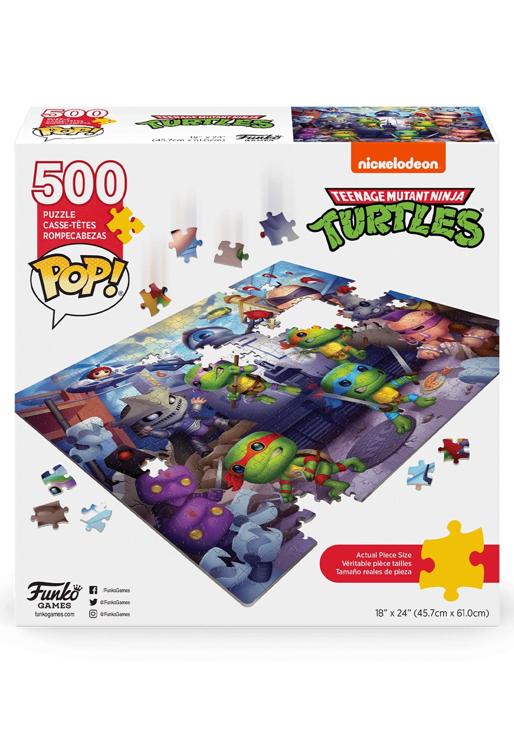 Funko Pop! Puzzle – Teenage Mutant Ninja Turtles