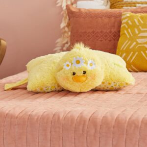 Pillow Pets Sweet Scented Lemon Chick Stuffed Animal Plush Toy Pillow, 1 Count (Pack of 1), Yellow