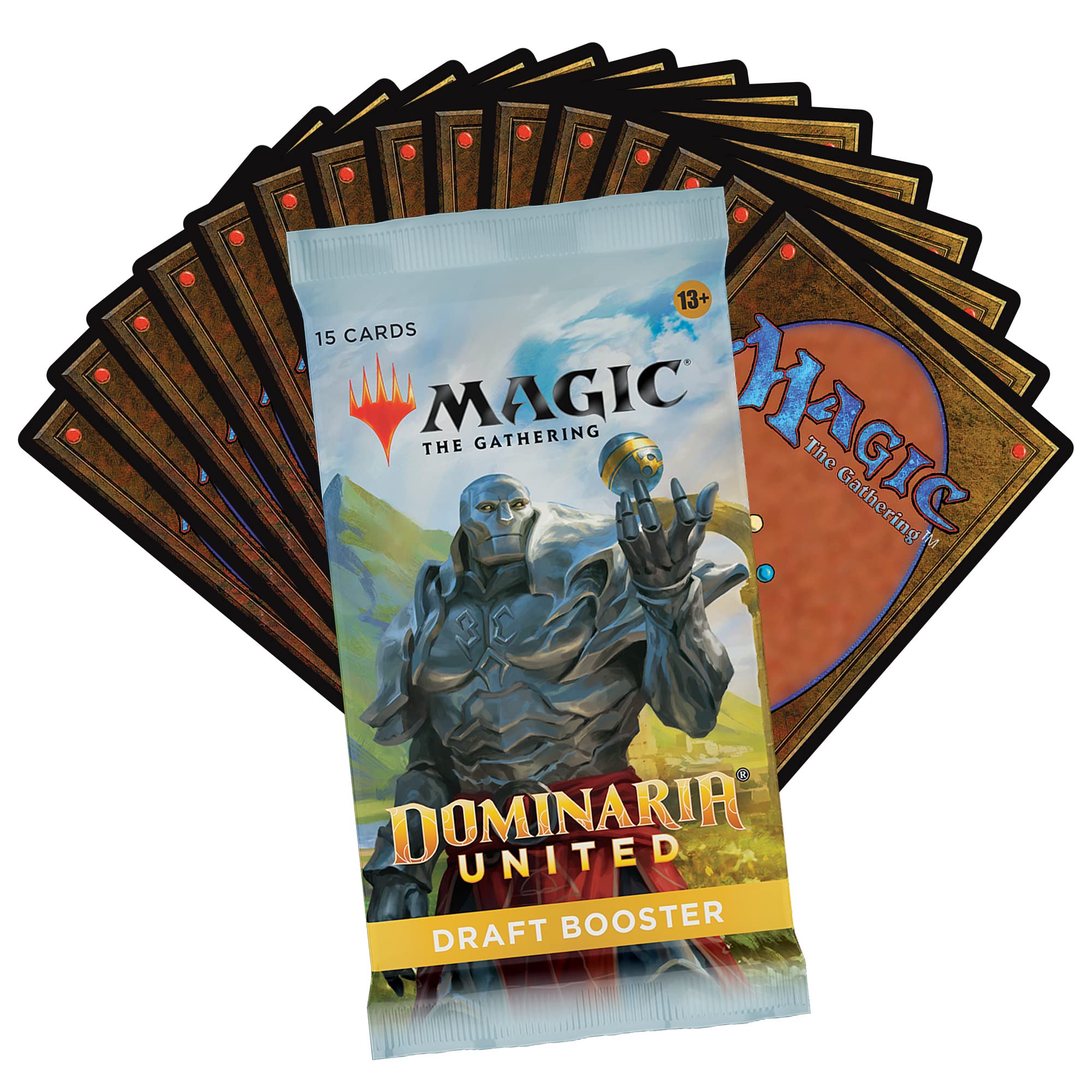 Magic: The Gathering Dominaria United Draft Booster Box | 36 Packs + Box Topper Card (541 Magic Cards)